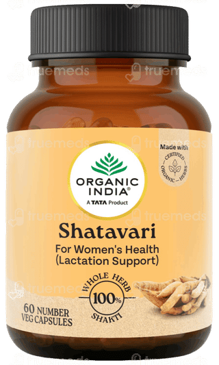 Organic India Shatavari Veg Capsule 60